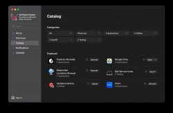 self service + application catalog